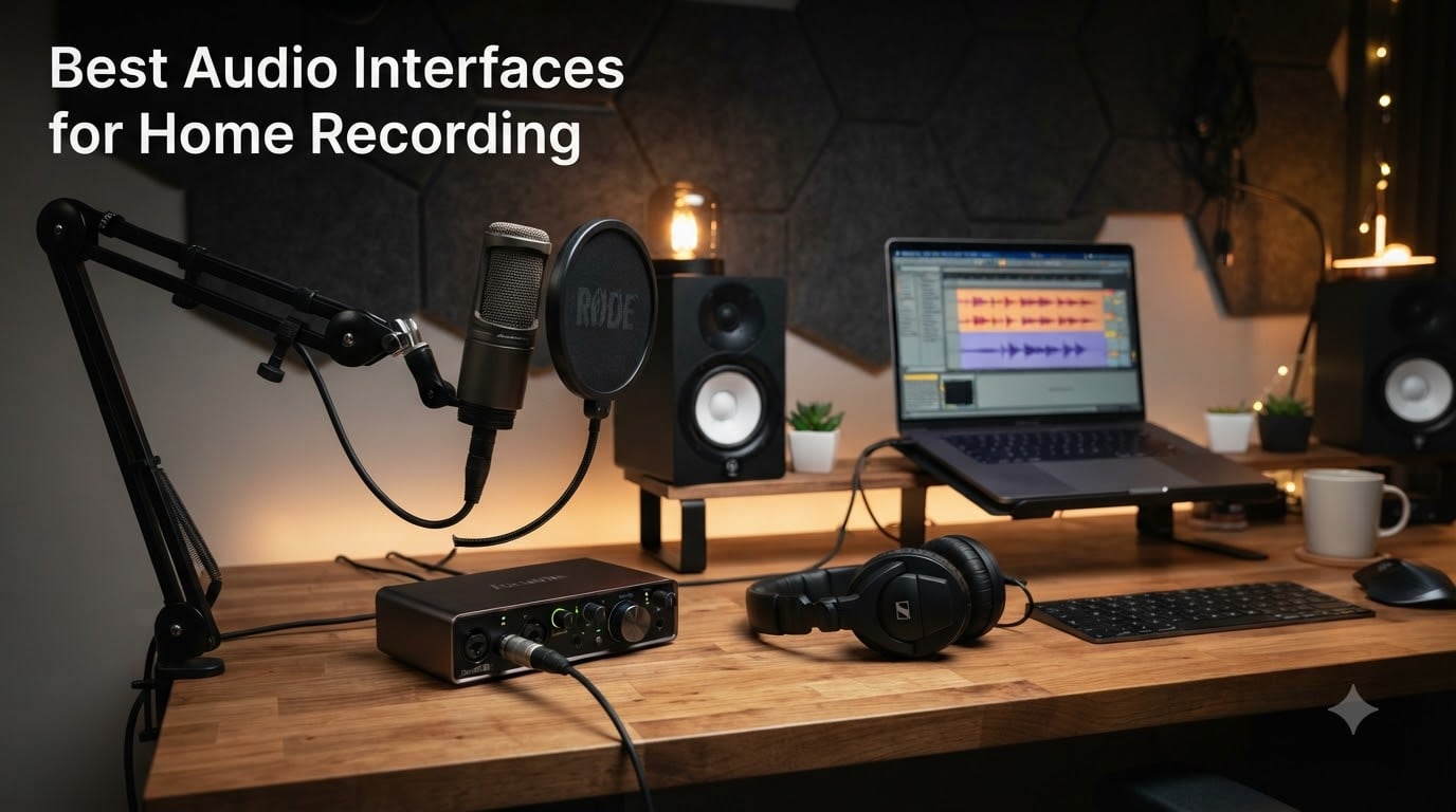 Best Audio Interfaces for Home Recording