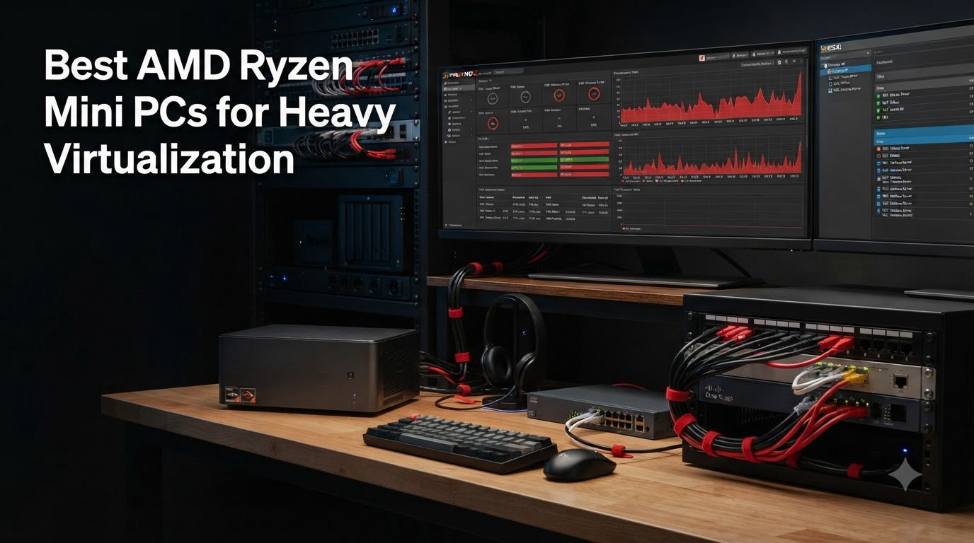 Best AMD Ryzen Mini PCs for Heavy Virtualization