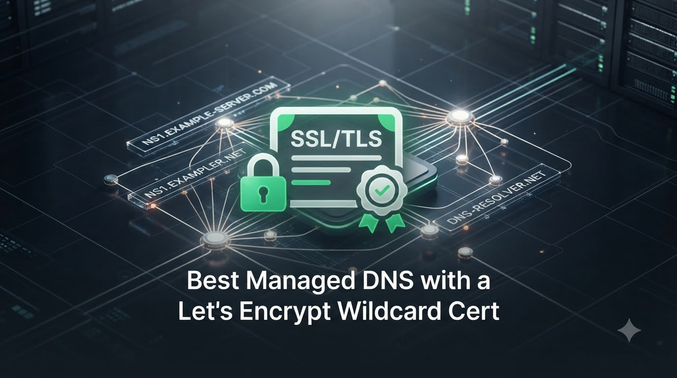 Best Managed DNS with a Let's Encrypt Wildcard Cert