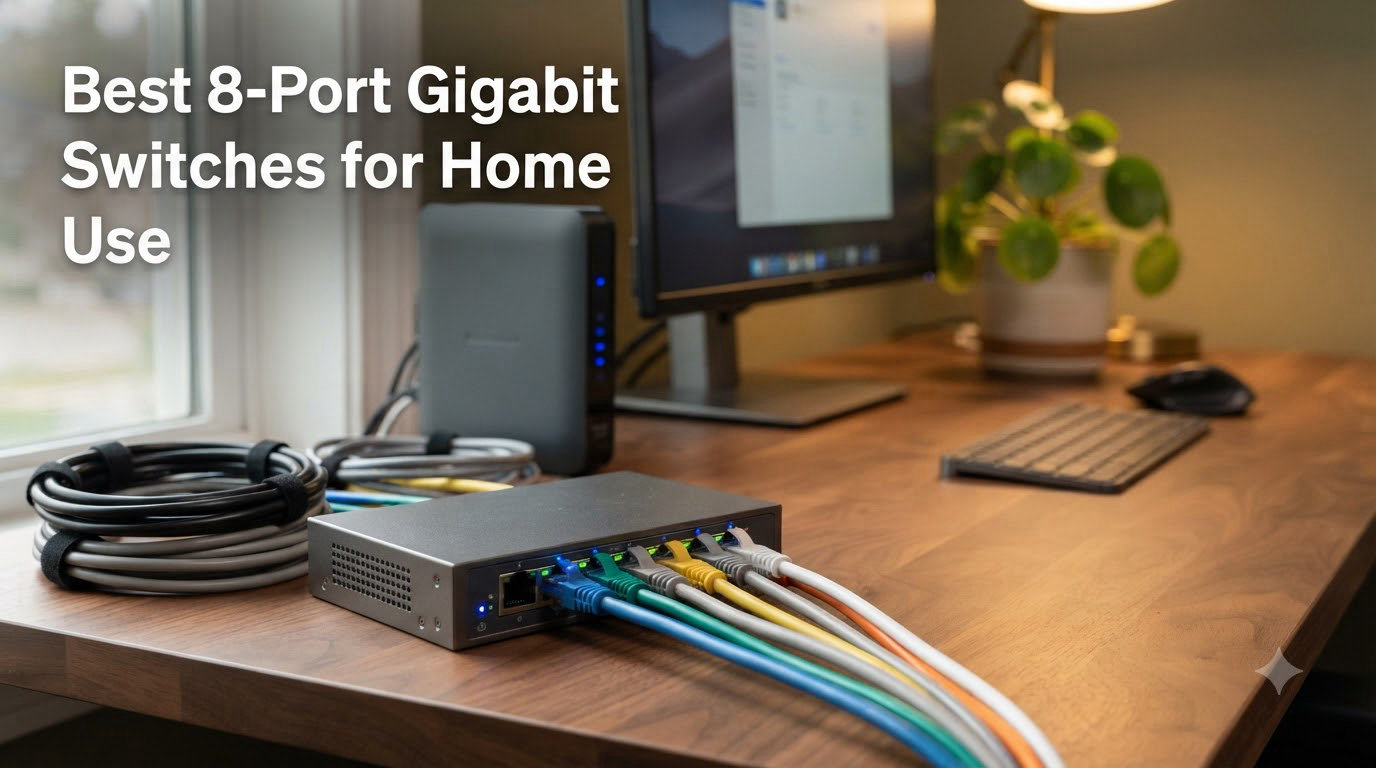 Best 8-Port Gigabit Switches for Home Use