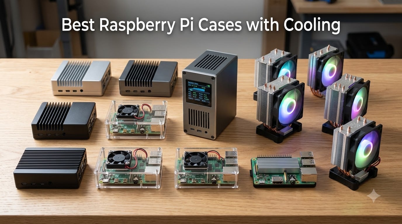 Best Raspberry Pi Cases with Cooling