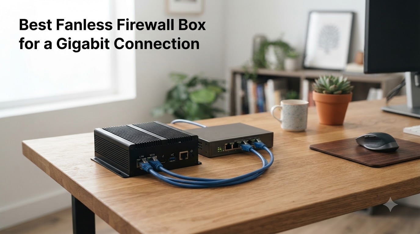 Best Fanless Firewall Box for a Gigabit Connection