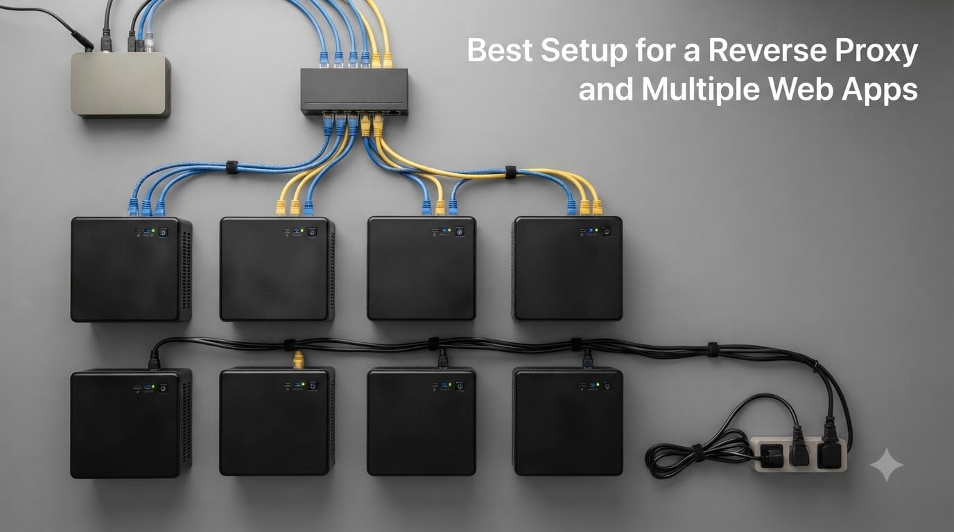 Best Setup for a Reverse Proxy and Multiple Web Apps