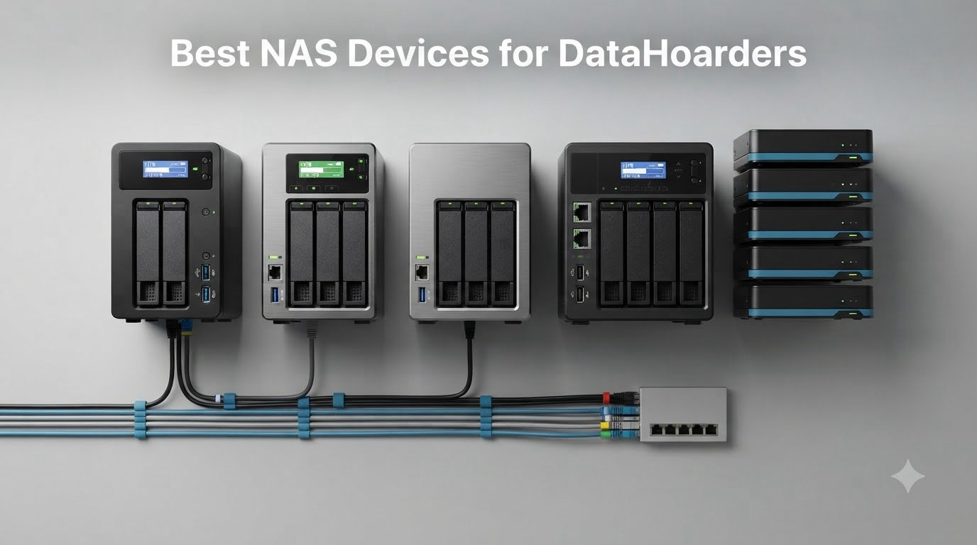 Best NAS Devices for DataHoarders
