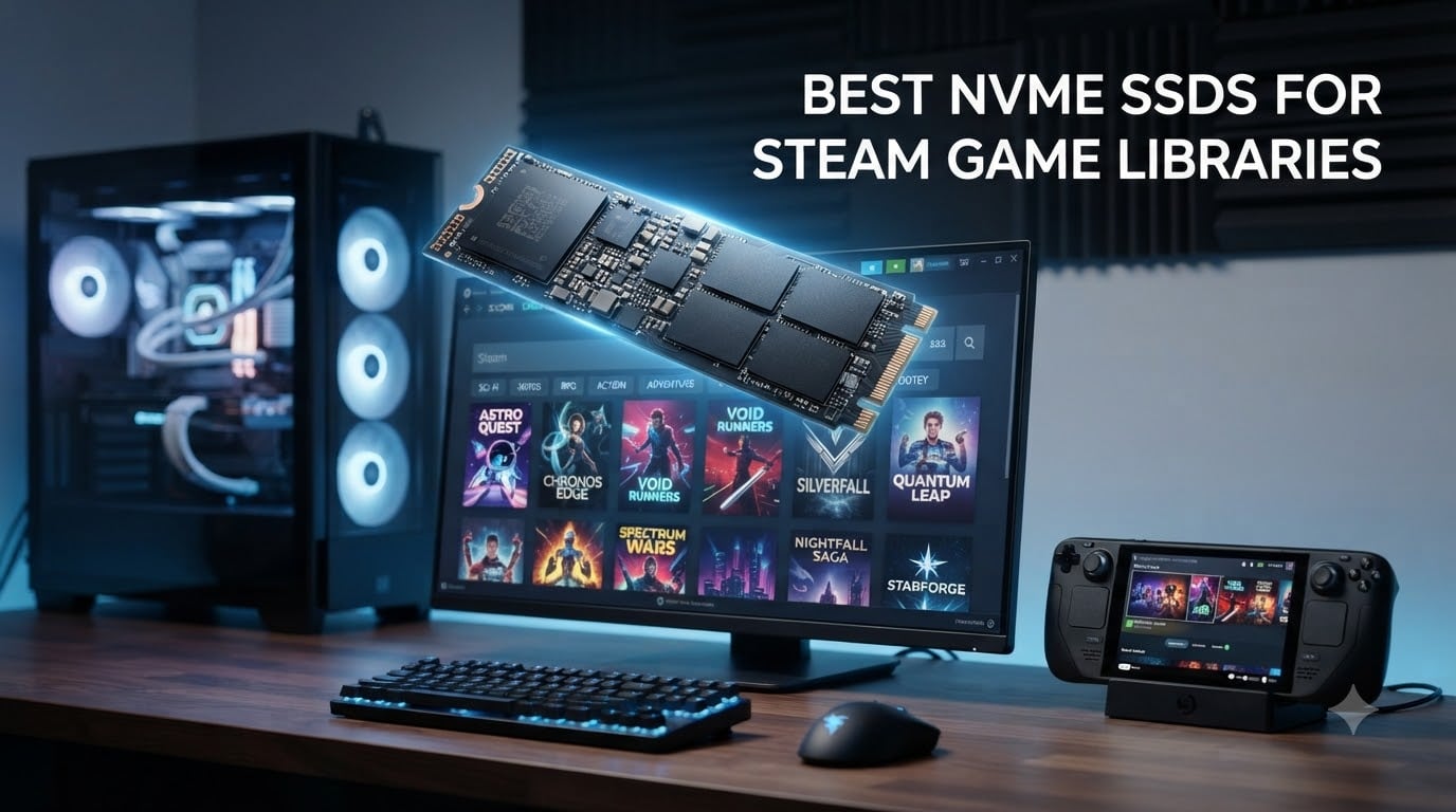 Best NVMe SSDs for Steam Game Libraries