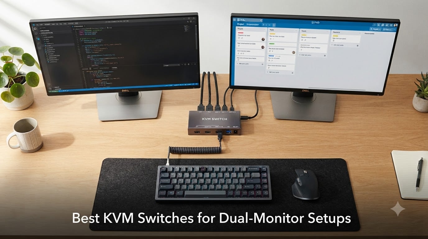 Best KVM Switches for Dual-Monitor Setups
