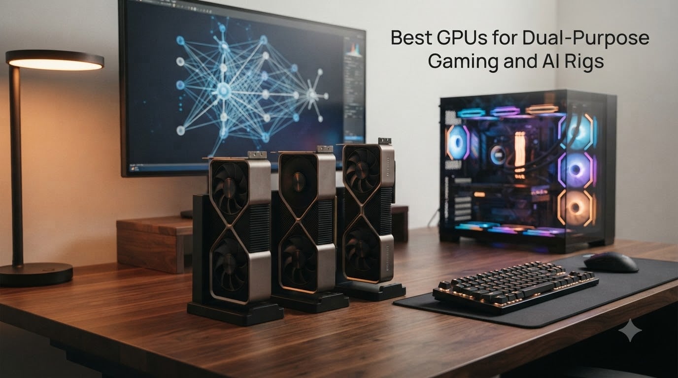 Best GPUs for Dual-Purpose Gaming and AI Rigs