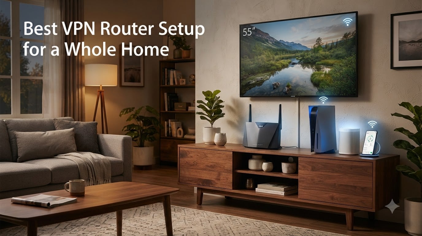 Best VPN Router Setup for a Whole Home