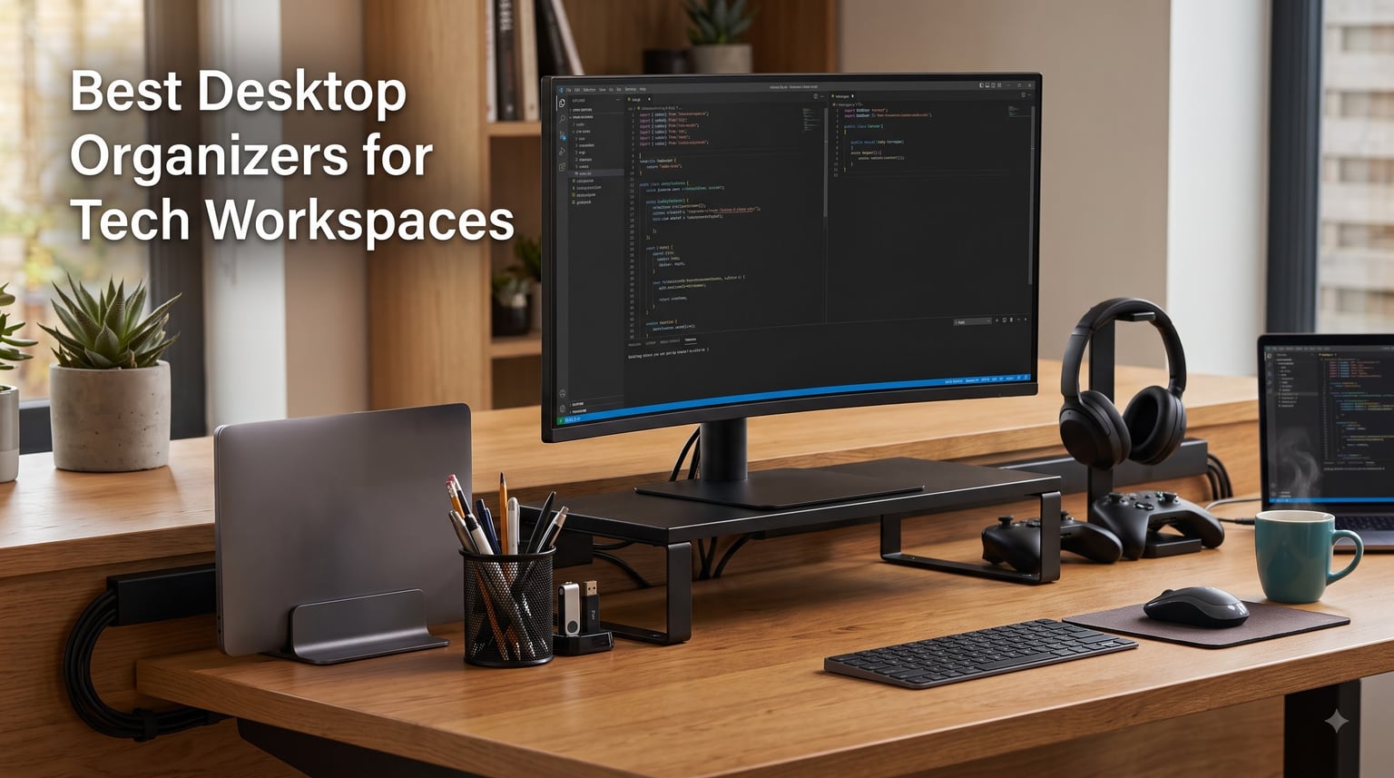 Best Desktop Organizers for Tech Workspaces