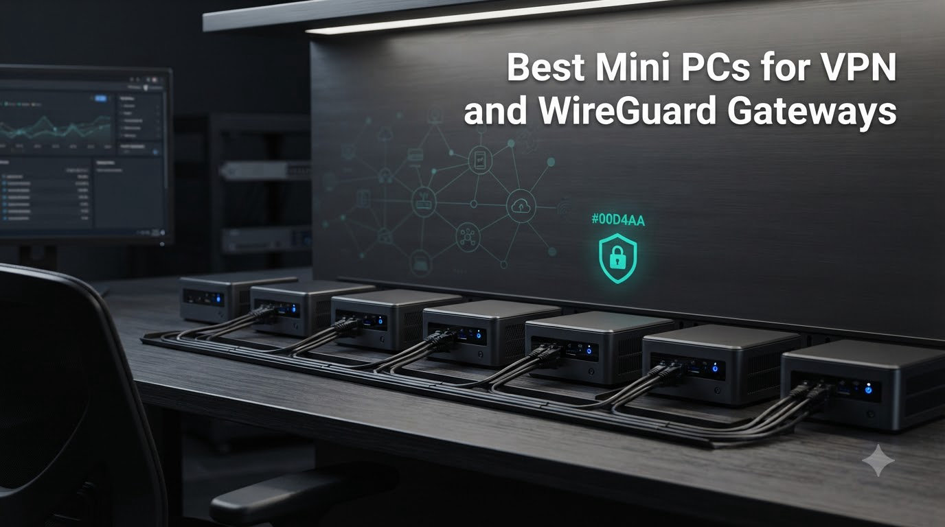 Best Mini PCs for VPN and WireGuard Gateways