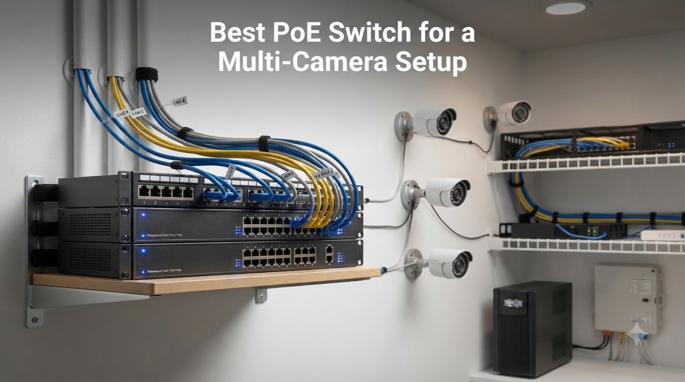 Best PoE Switch for a Multi-Camera Setup