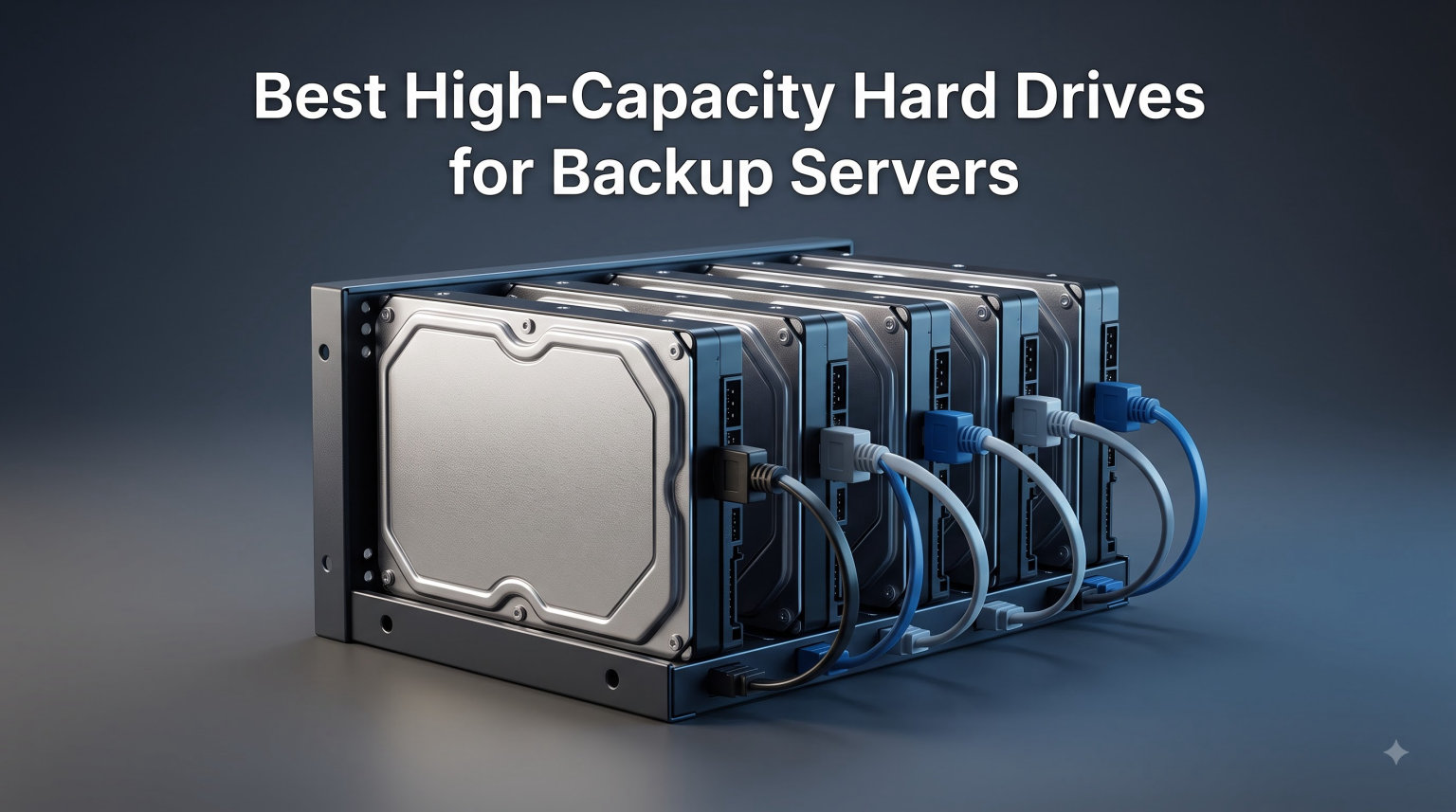Best High-Capacity Hard Drives for Backup Servers