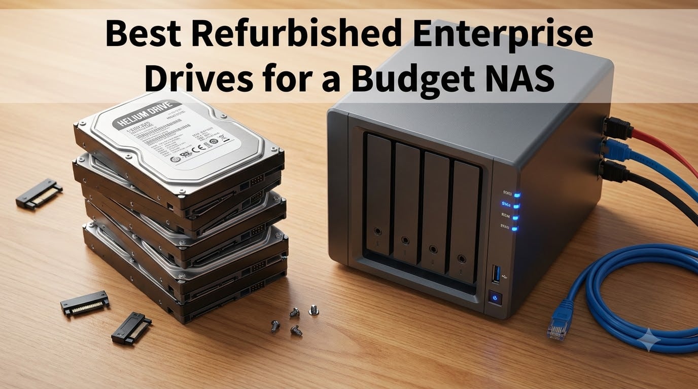 Best Refurbished Enterprise Drives for a Budget NAS