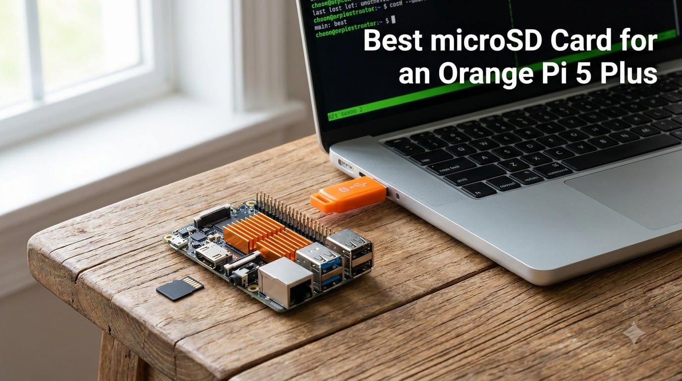 Best microSD Card for an Orange Pi 5 Plus