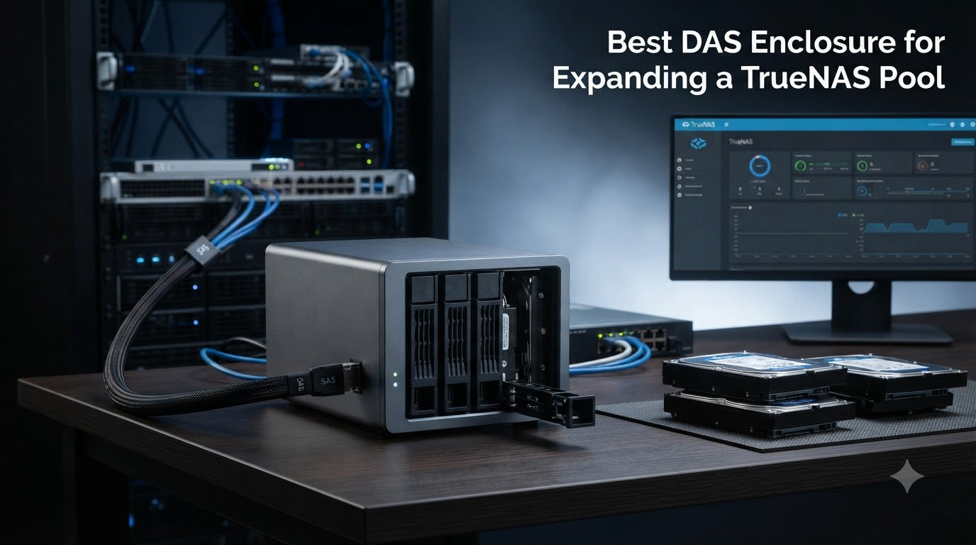 Best DAS Enclosure for Expanding a TrueNAS Pool