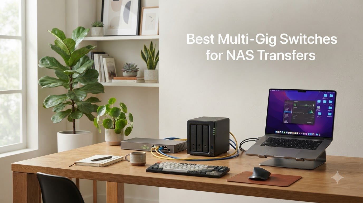 Best Multi-Gig Switches for NAS Transfers