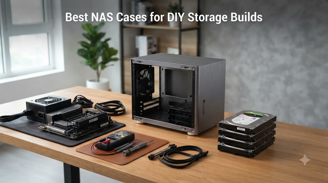 Best NAS Cases for DIY Storage Builds