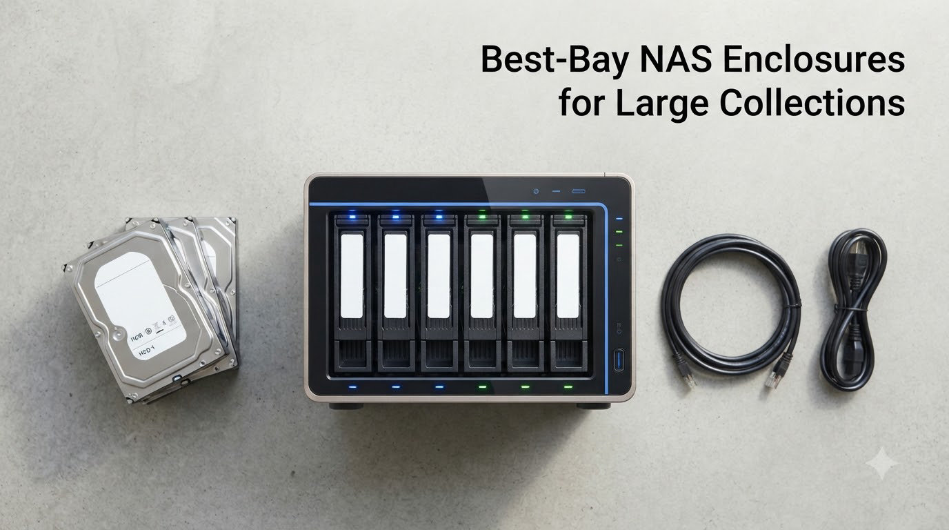 Best 6-Bay NAS Enclosures for Large Collections