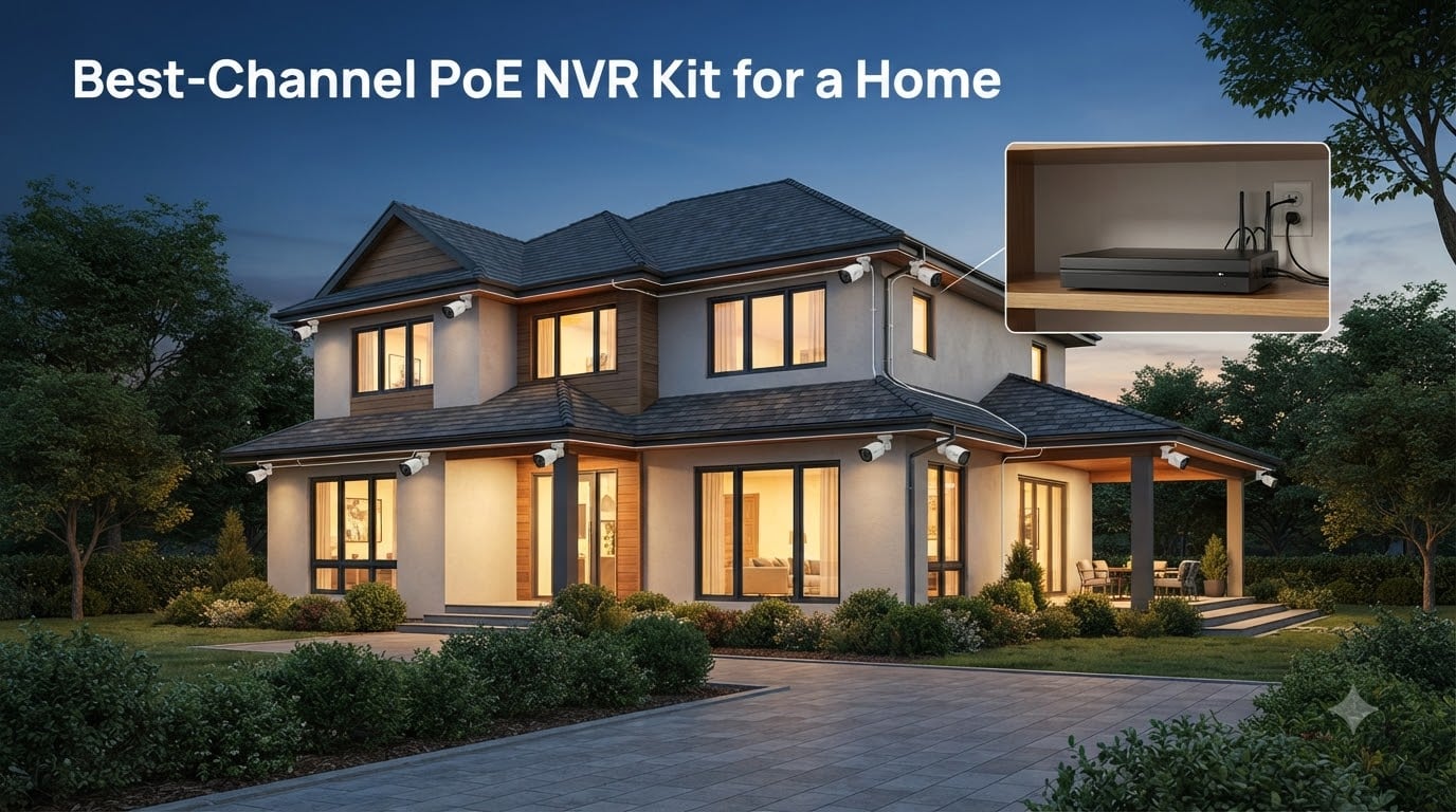 Best 8-Channel PoE NVR Kit for a Home