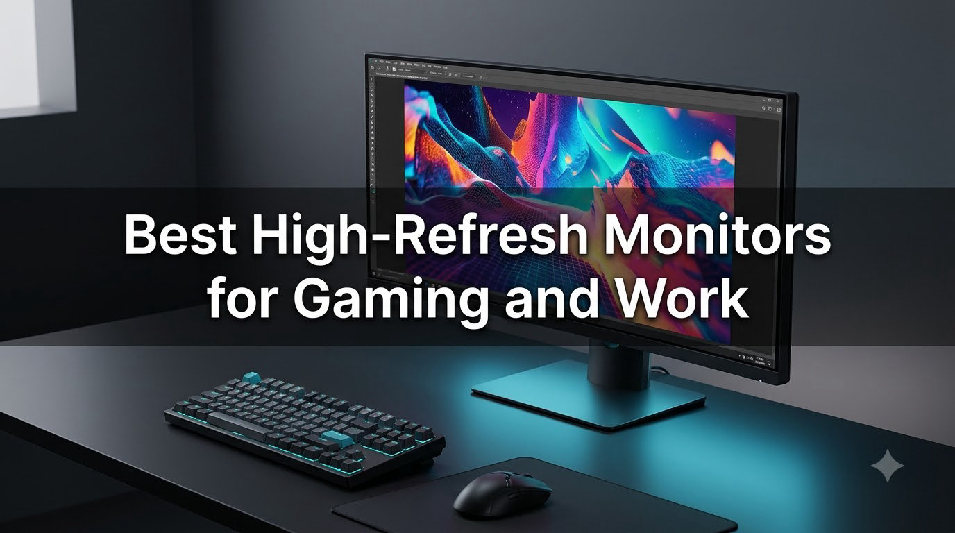 Best High-Refresh Monitors for Gaming and Work
