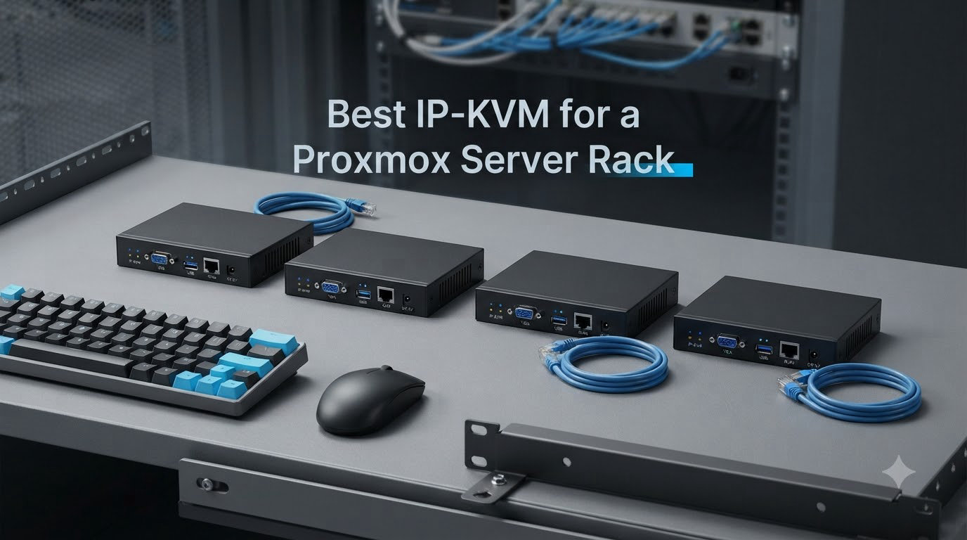 Best IP-KVM for a Proxmox Server Rack