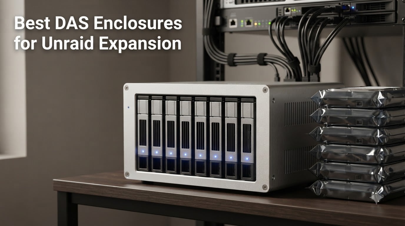 Best DAS Enclosures for Unraid Expansion