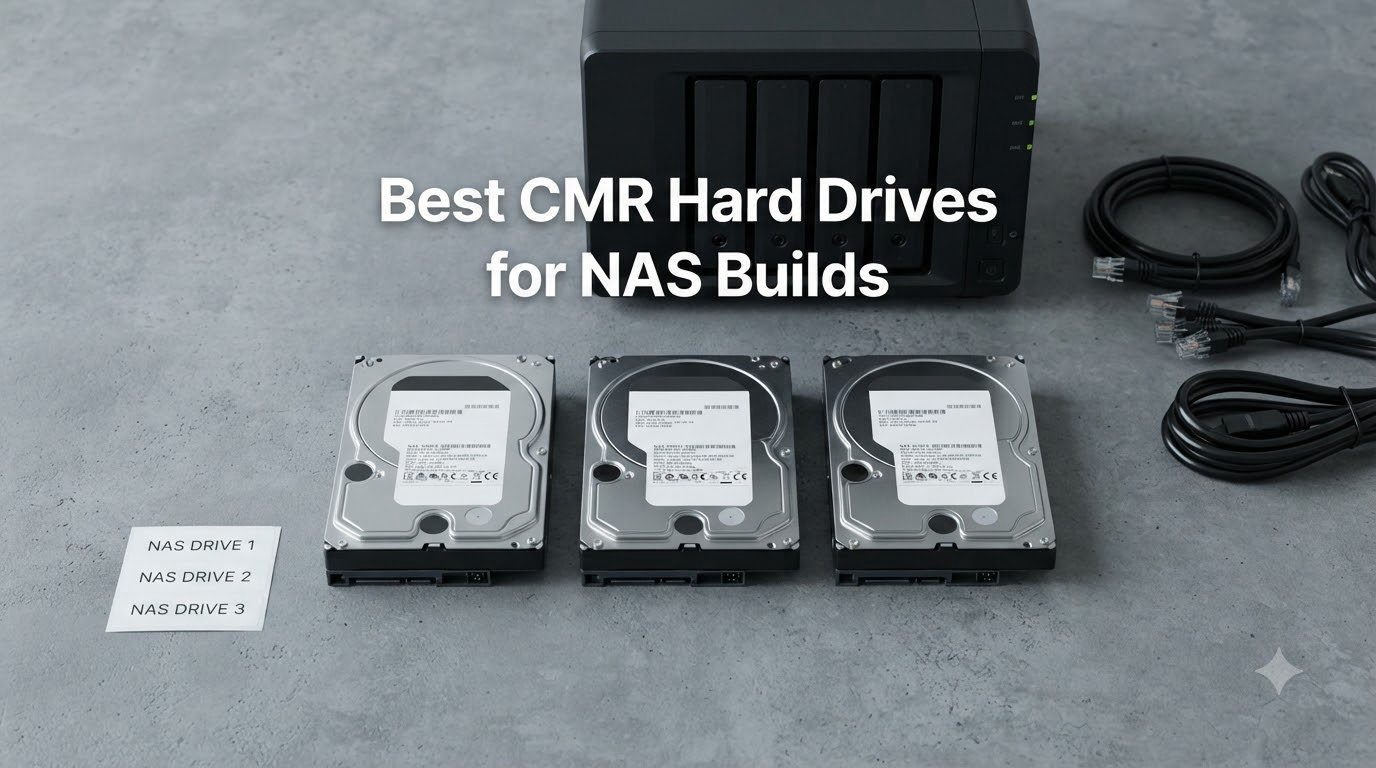 Best CMR Hard Drives for NAS Builds