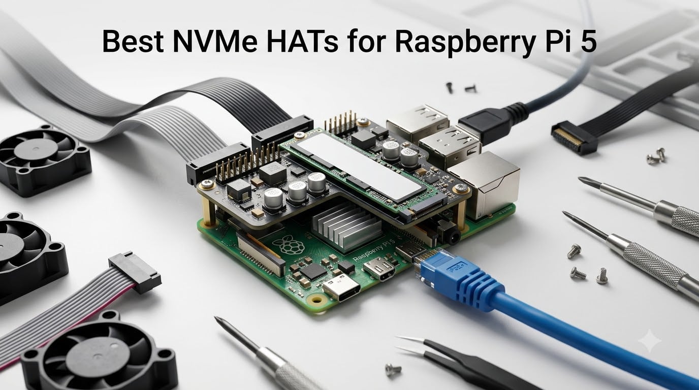 Best NVMe HATs for Raspberry Pi 5