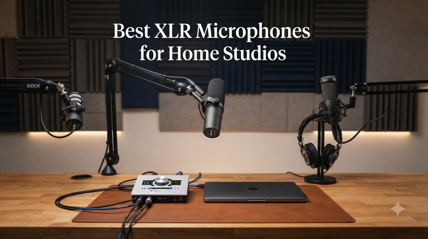 Best XLR Microphones for Home Studios