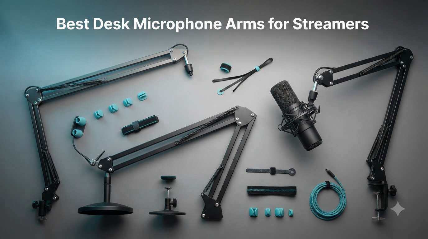 Best Desk Microphone Arms for Streamers