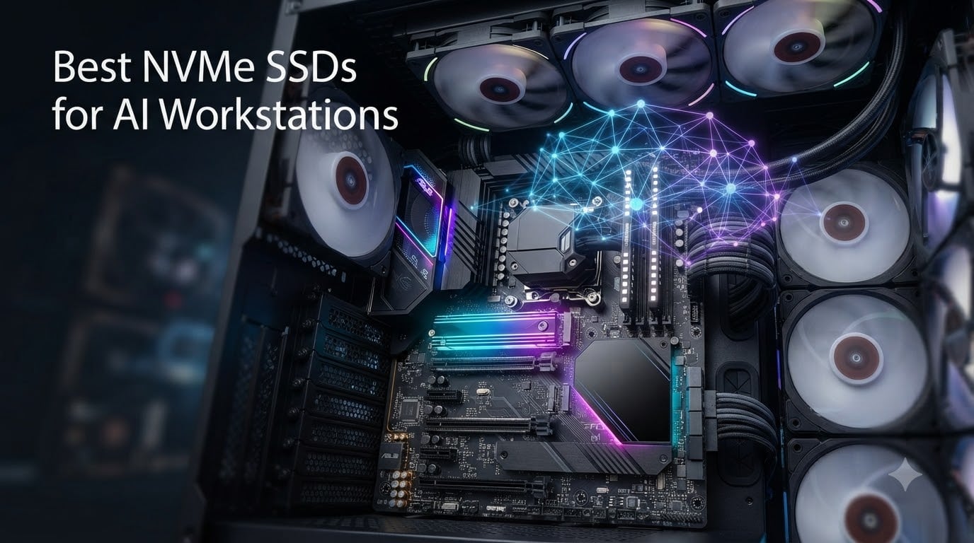 Best NVMe SSDs for AI Workstations