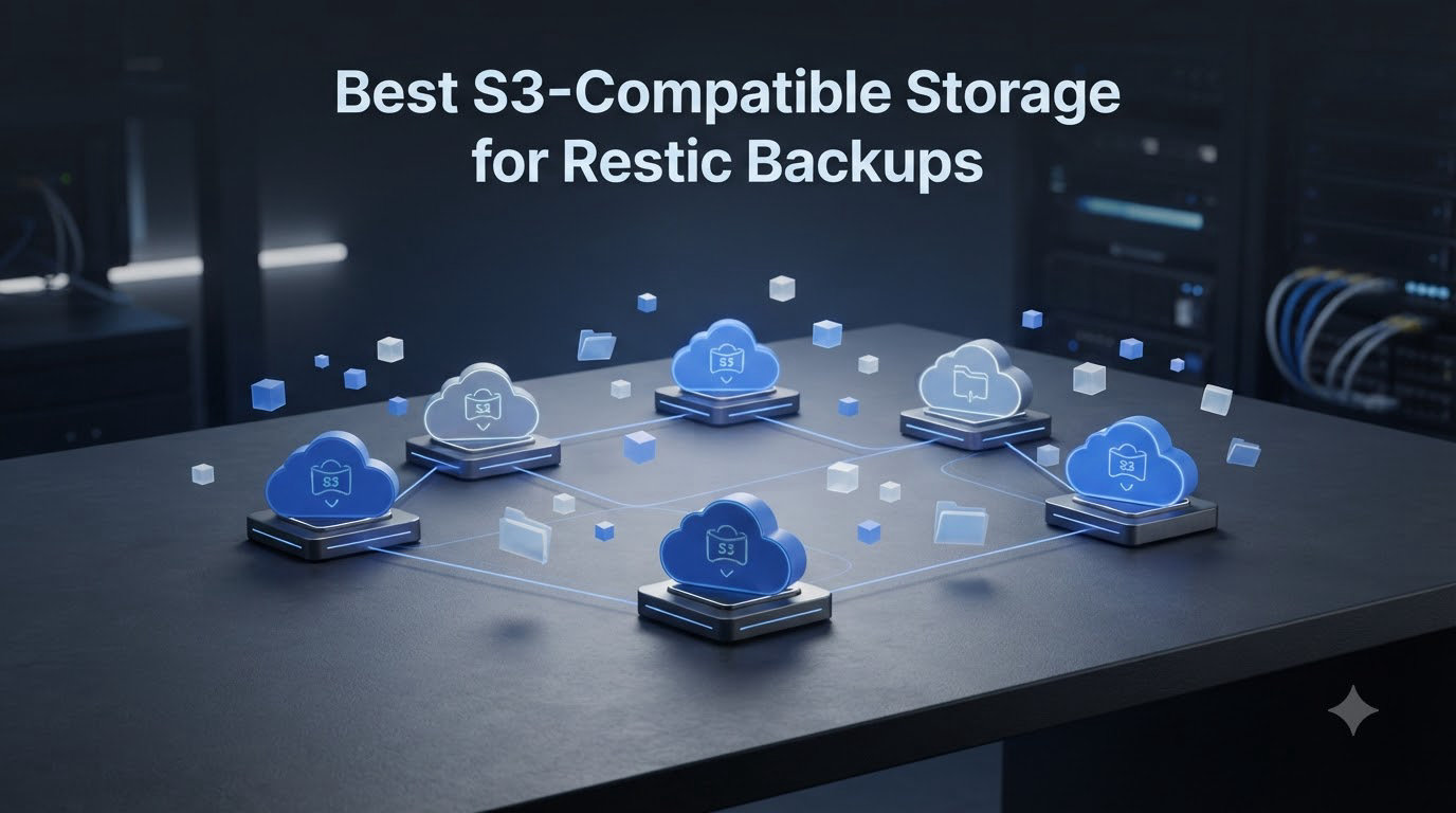 Best S3-Compatible Storage for Restic Backups