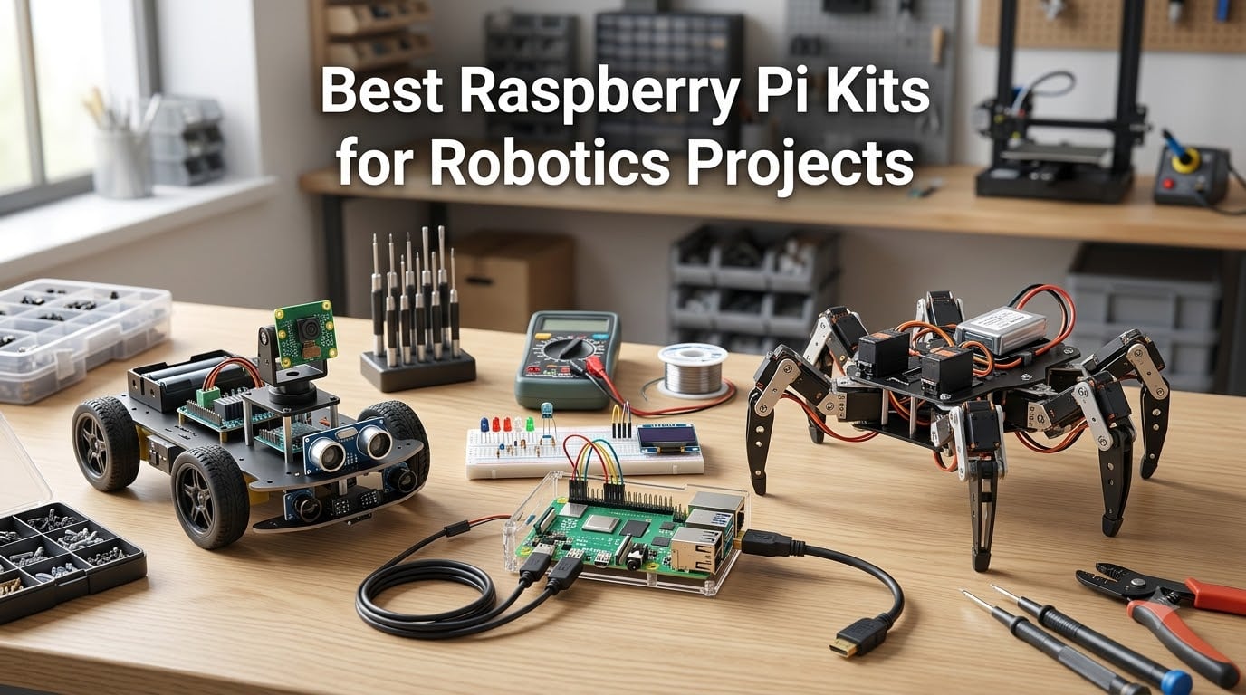 Best Raspberry Pi Kits for Robotics Projects