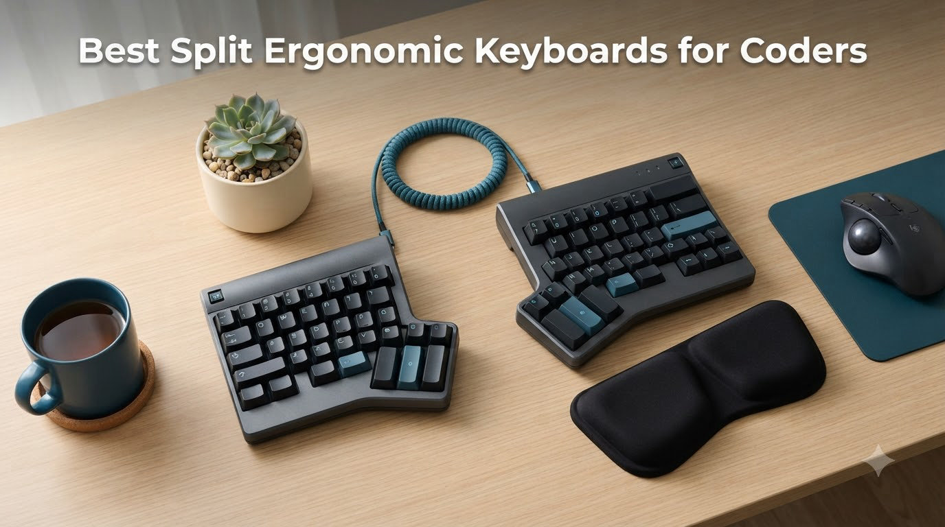 Best Split Ergonomic Keyboards for Coders