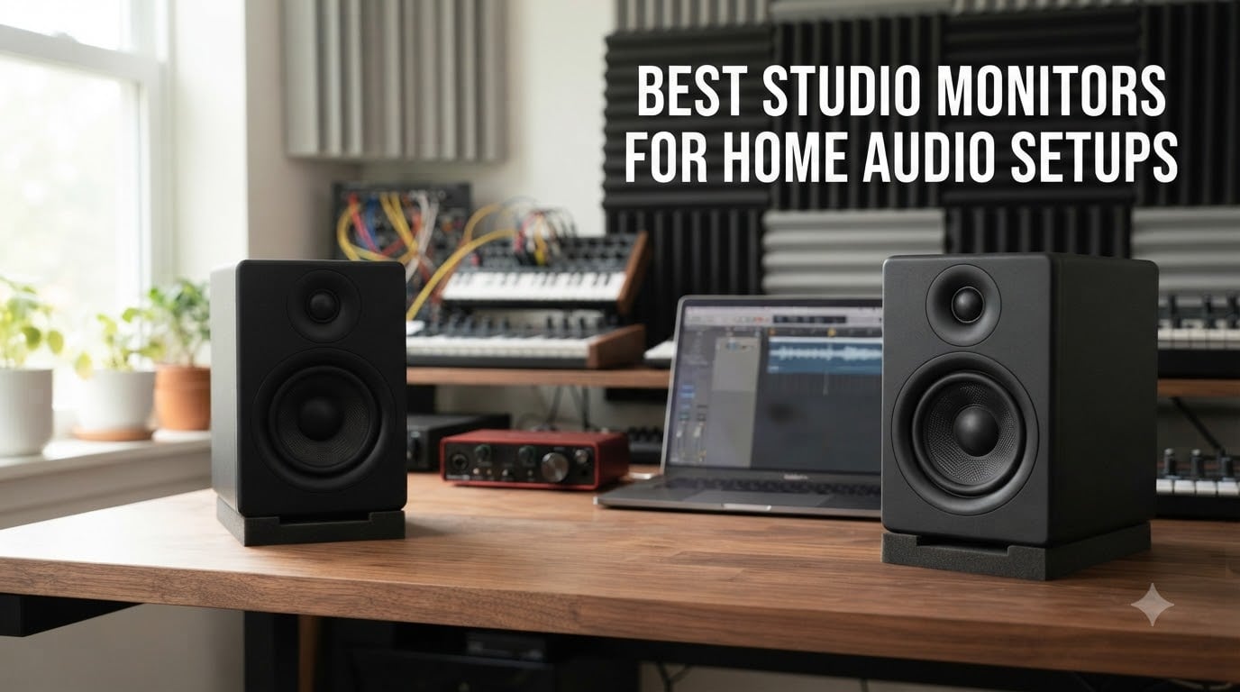 Best Studio Monitors for Home Audio Setups