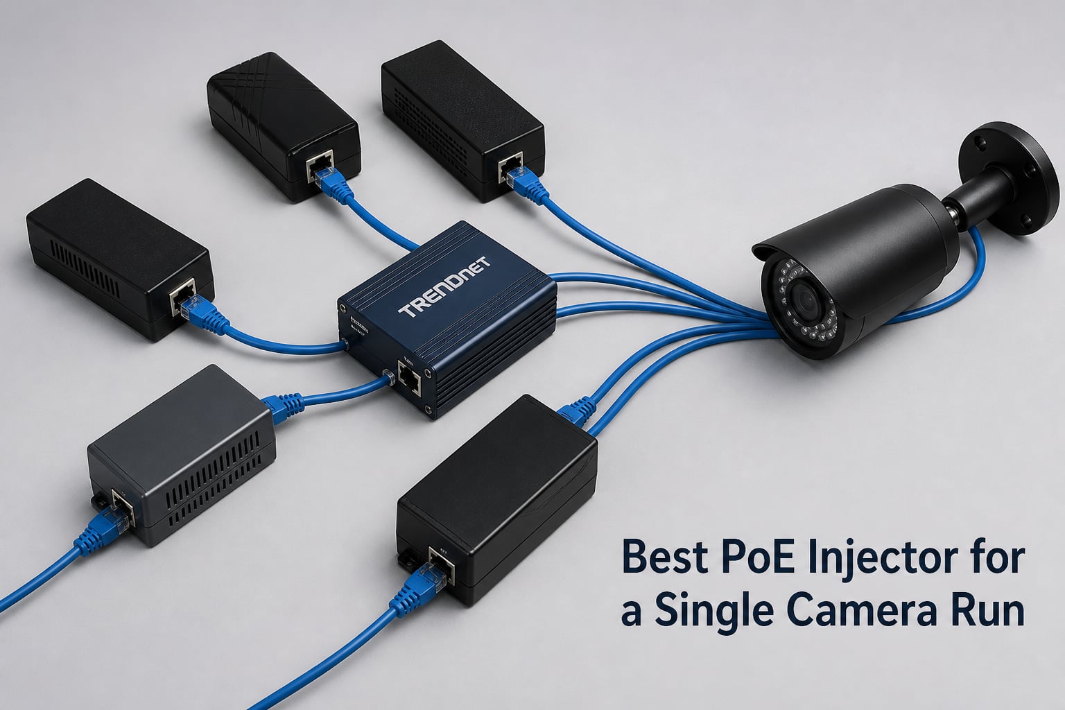 Best PoE Injector for a Single Camera Run