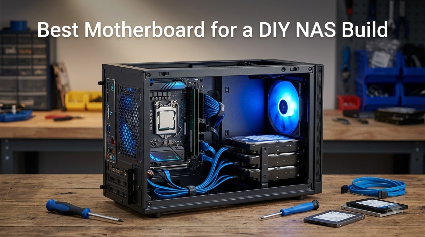 Best Motherboard for a DIY NAS Build in 2026