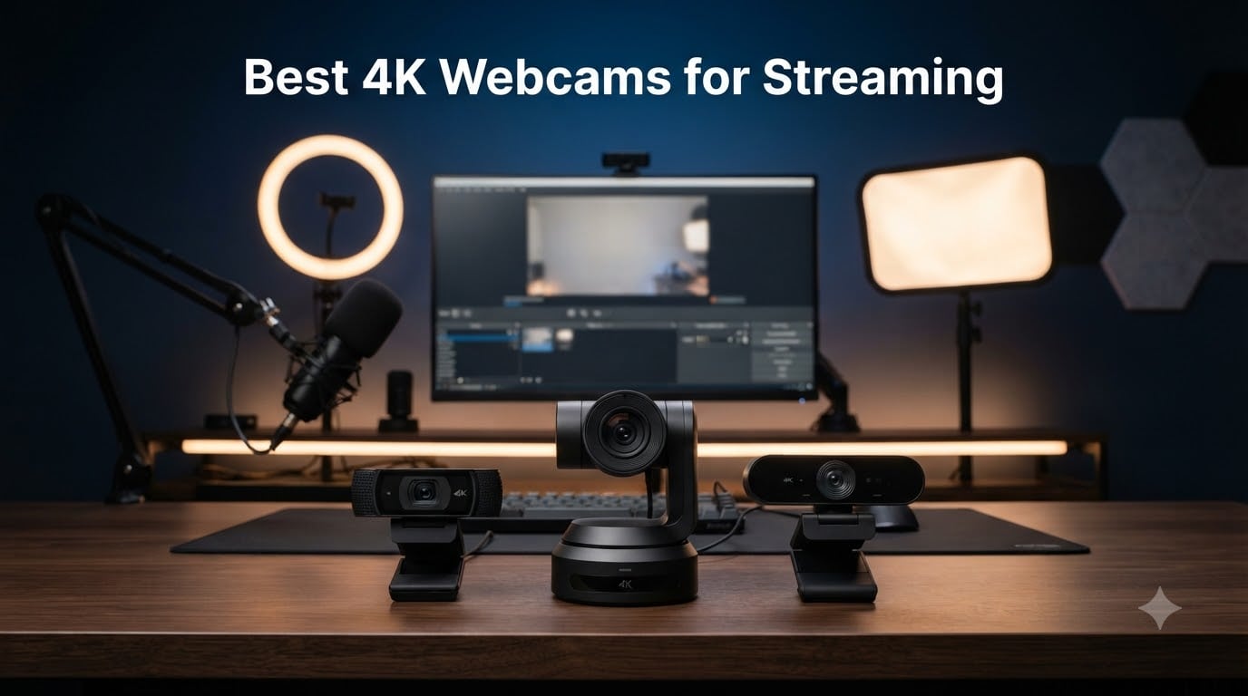 Best 4K Webcams for Streaming