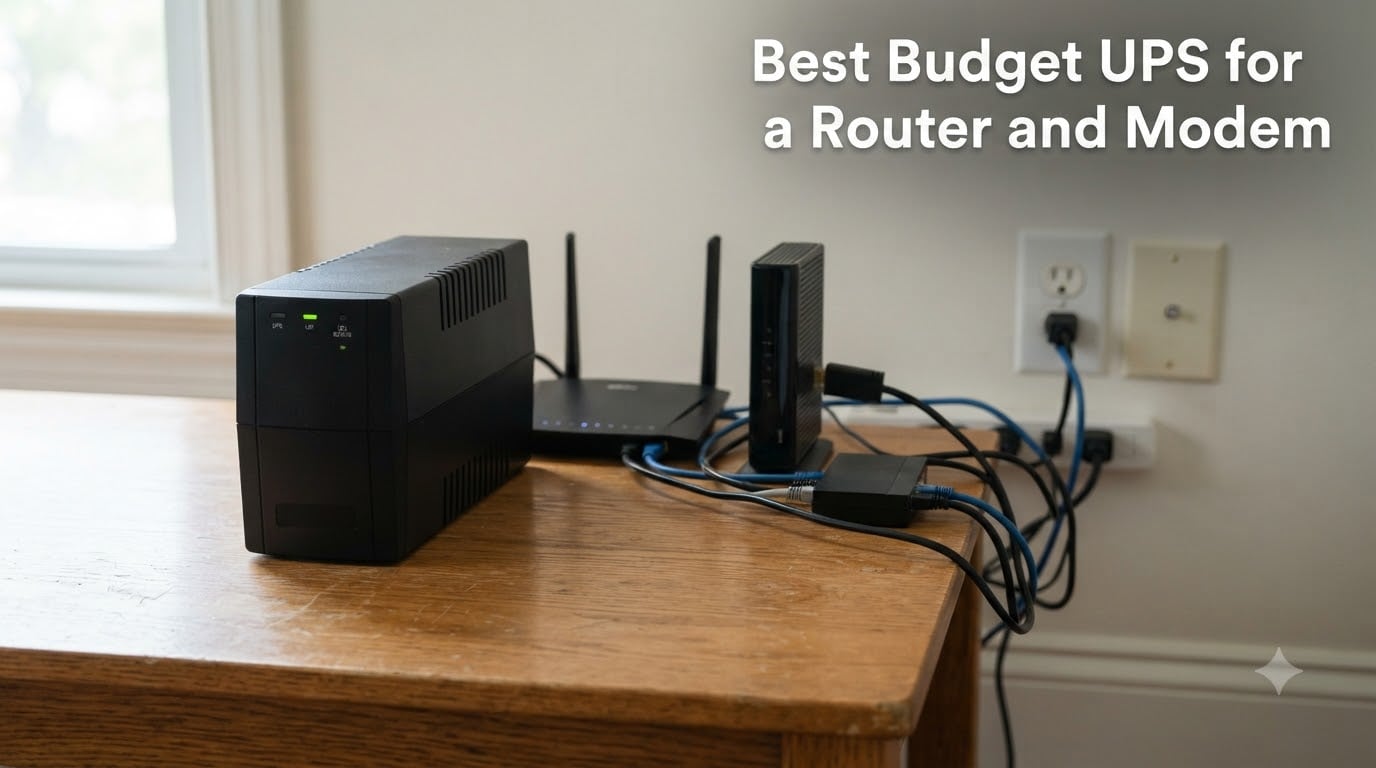 Best Budget UPS for a Router and Modem