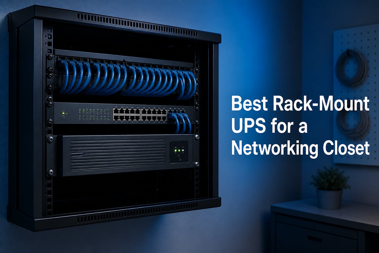 Best Rack-Mount UPS for a Networking Closet