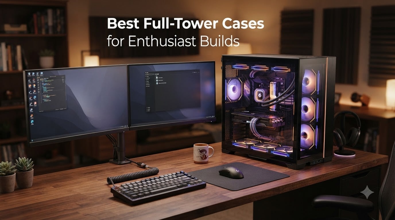 Best Full-Tower Cases for Enthusiast Builds
