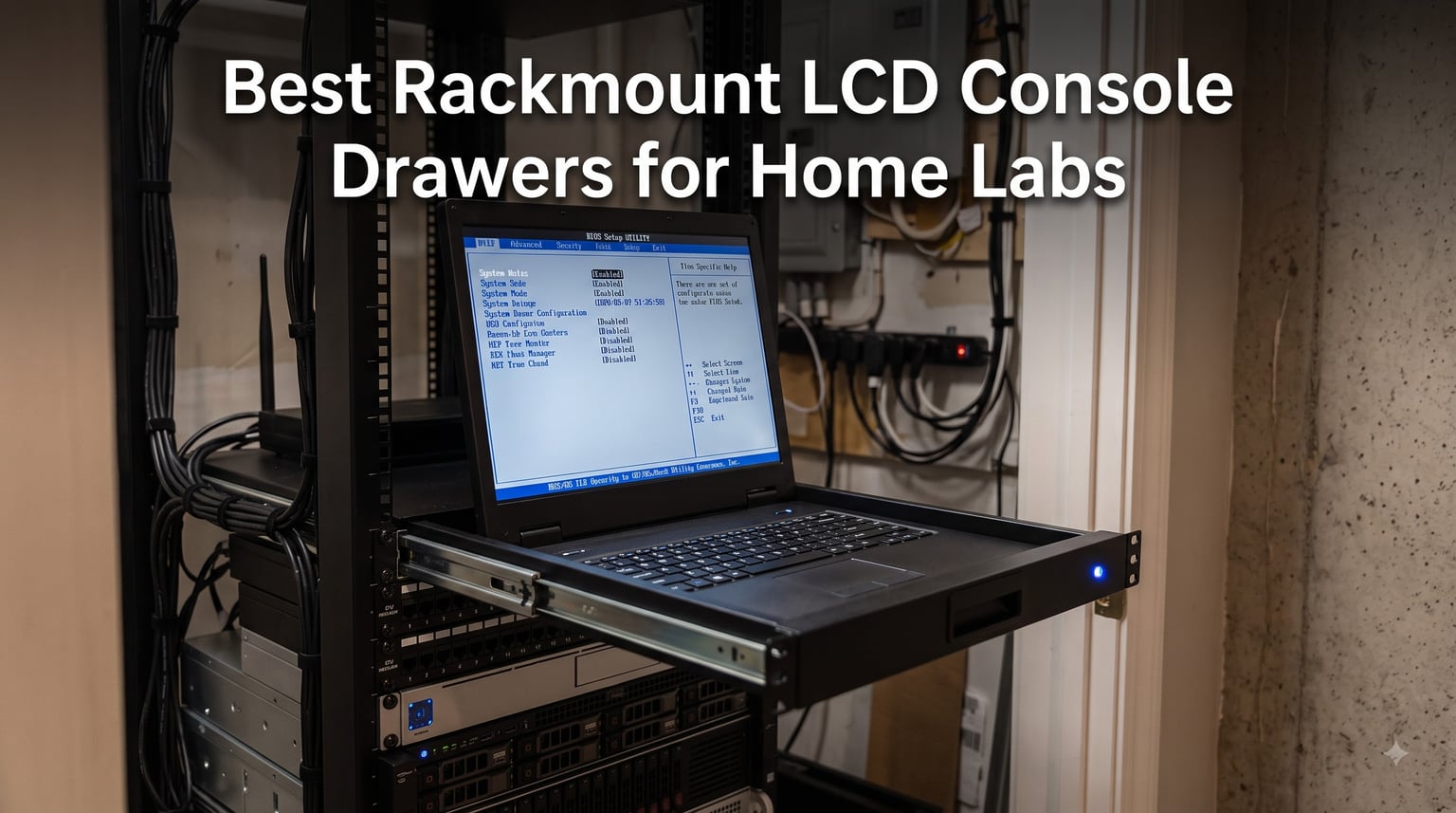 Best Rackmount LCD Console Drawers for Home Labs