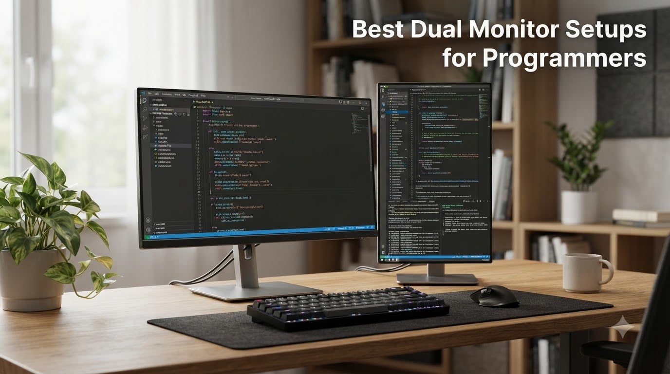 Best Dual Monitor Setups for Programmers