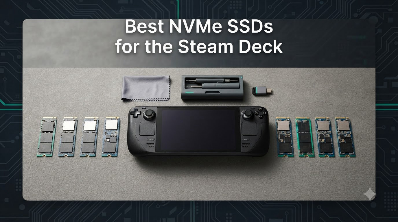 Best NVMe SSDs for the Steam Deck