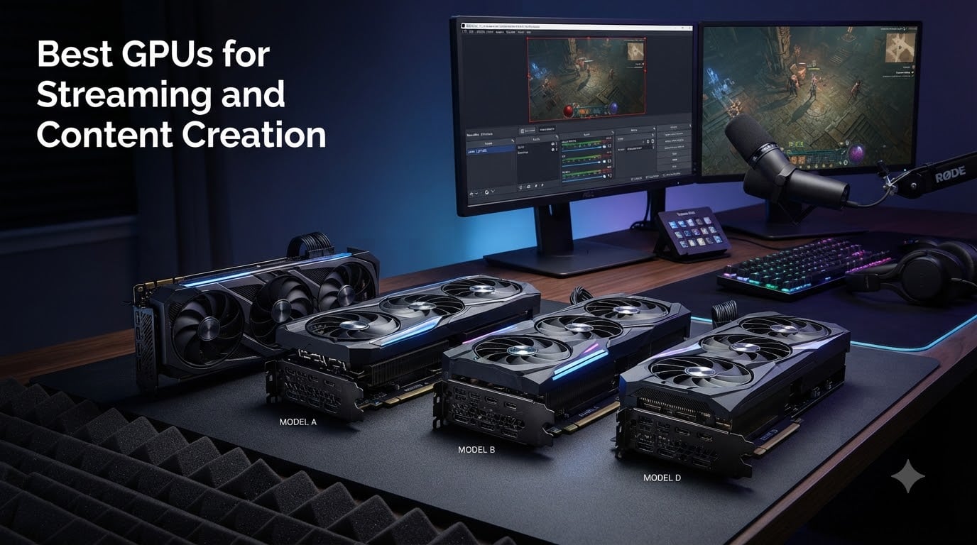 Best GPUs for Streaming and Content Creation