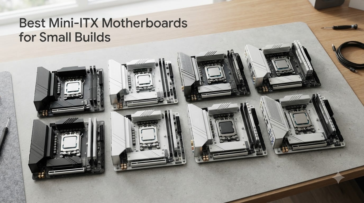 Best Mini-ITX Motherboards for Small Builds