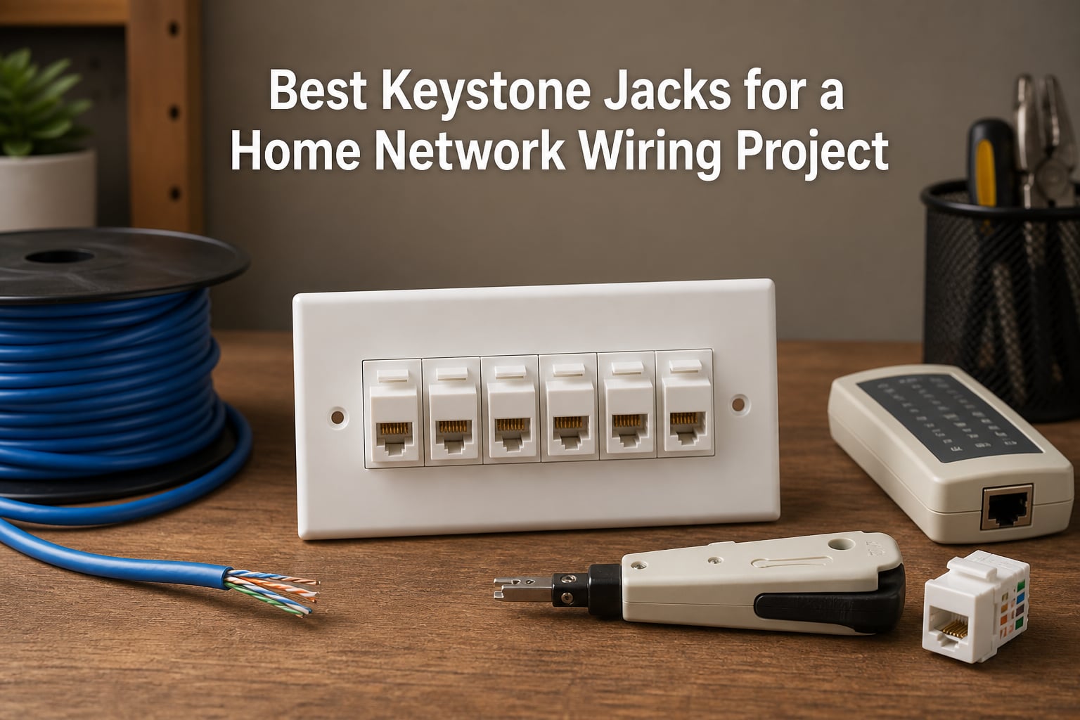 Best Keystone Jacks for a Home Network Wiring Project