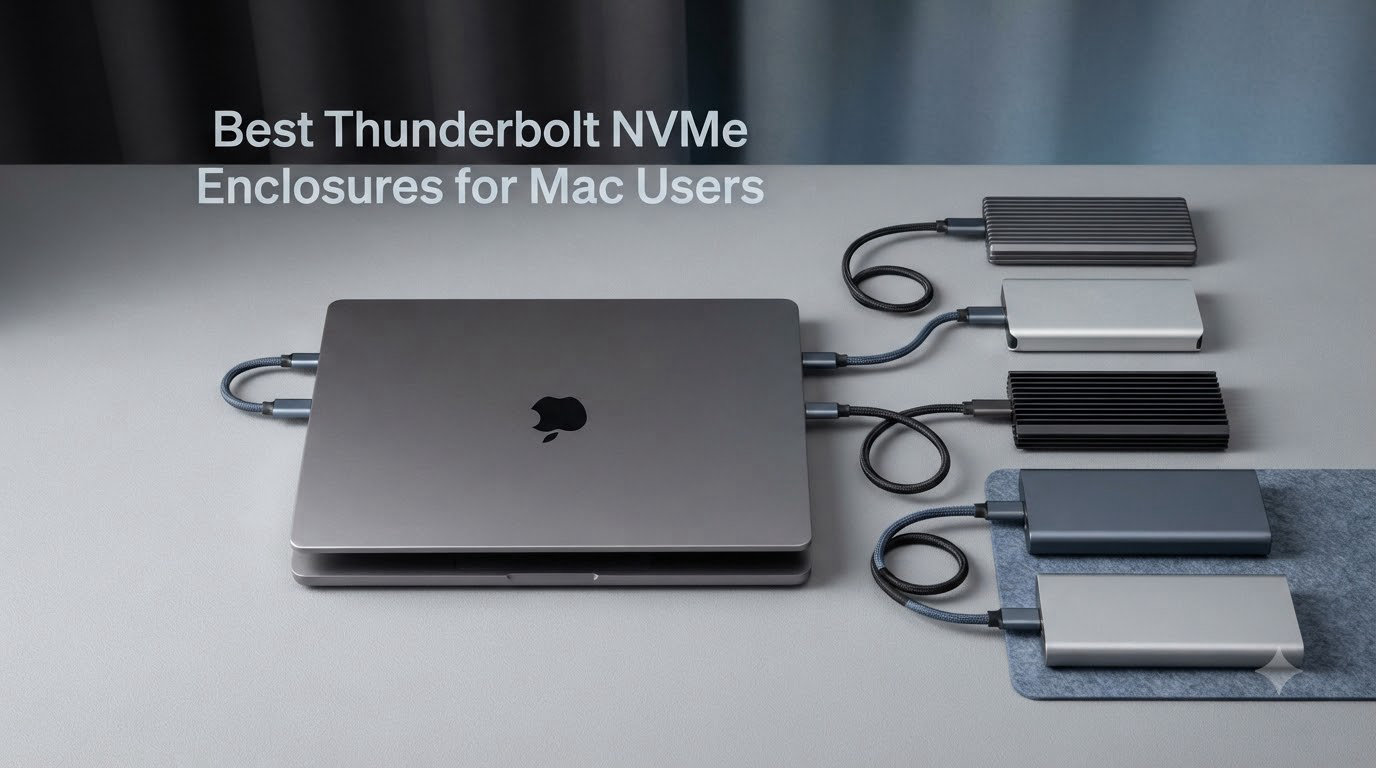 Best Thunderbolt NVMe Enclosures for Mac Users