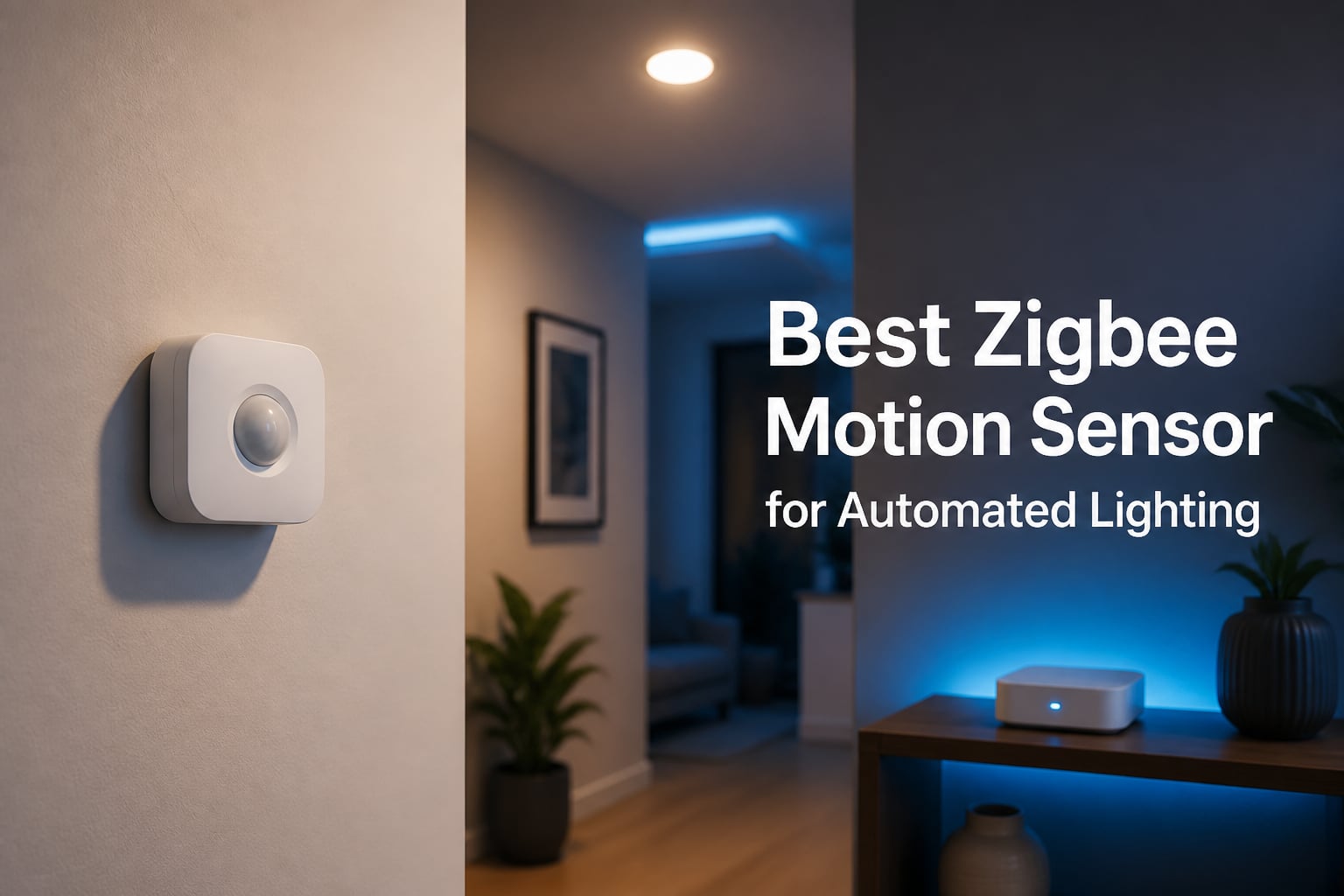 Best Zigbee Motion Sensor for Automated Lighting