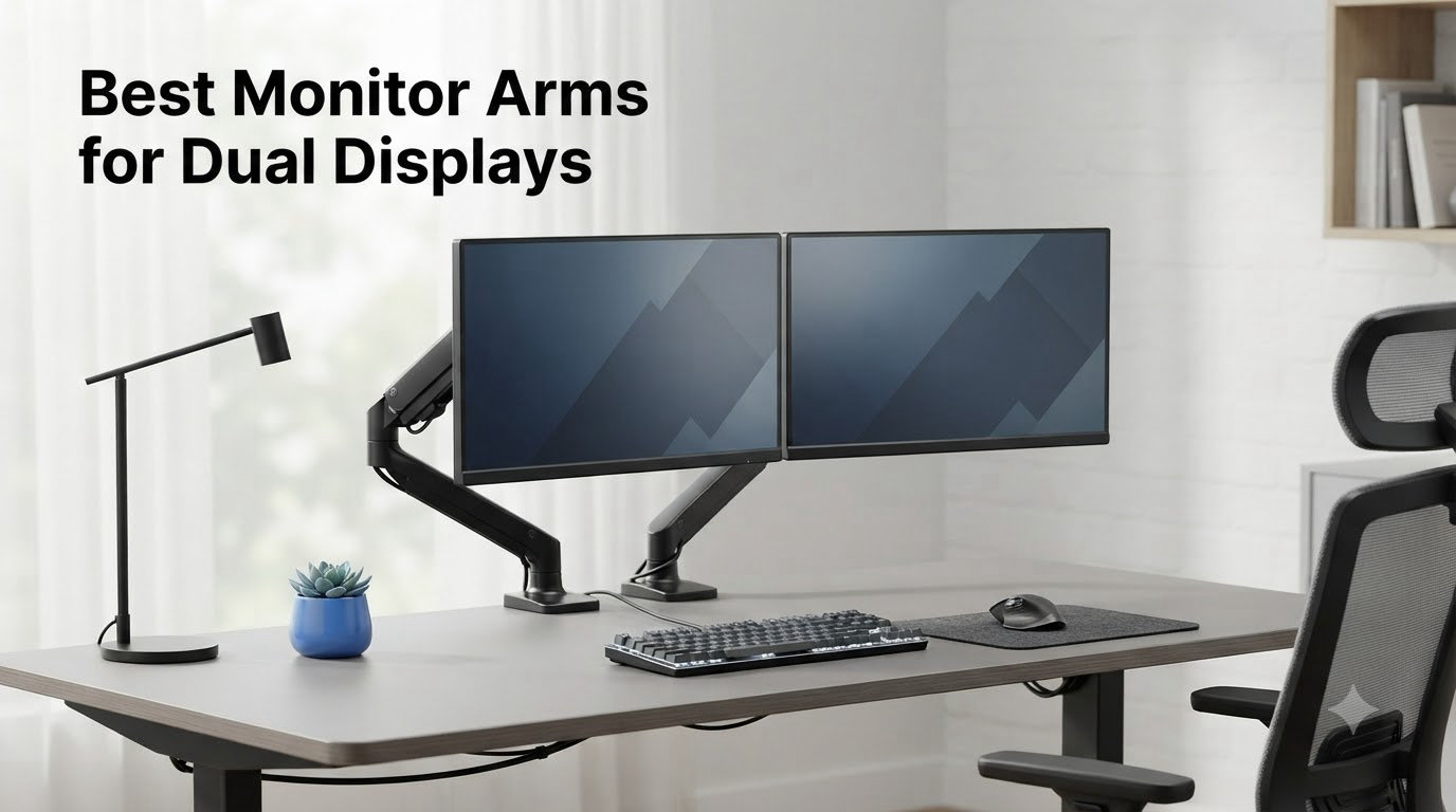 Best Monitor Arms for Dual Displays